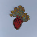 California Poppy Love Sticker