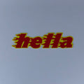 Hella Sticker