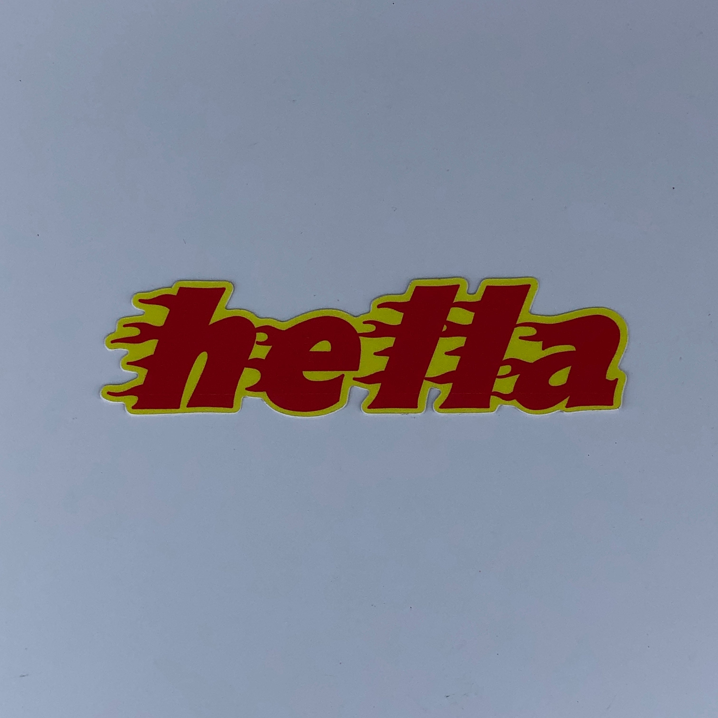Hella Sticker
