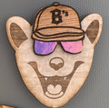 Scrappy Ballers Mascot - Magnet
