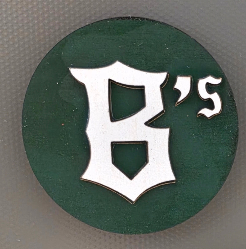 Oakland Ballers logo magnet