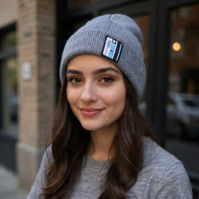 Grey OG Tin Tin BART Beanie