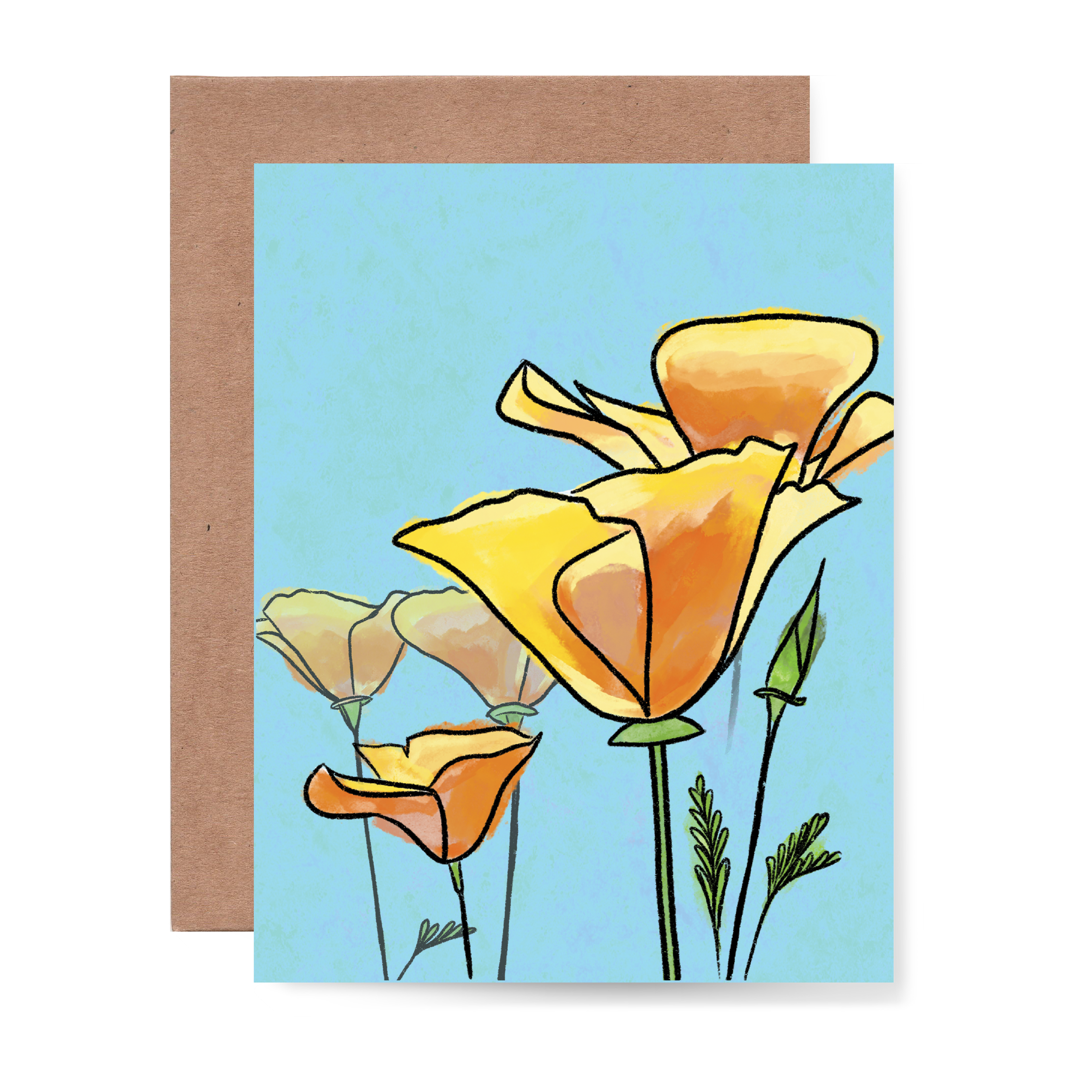 Poppies Card