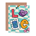 Love Cutie Stamp Card