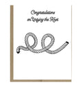 Congratulations on Untying the Knot Card
