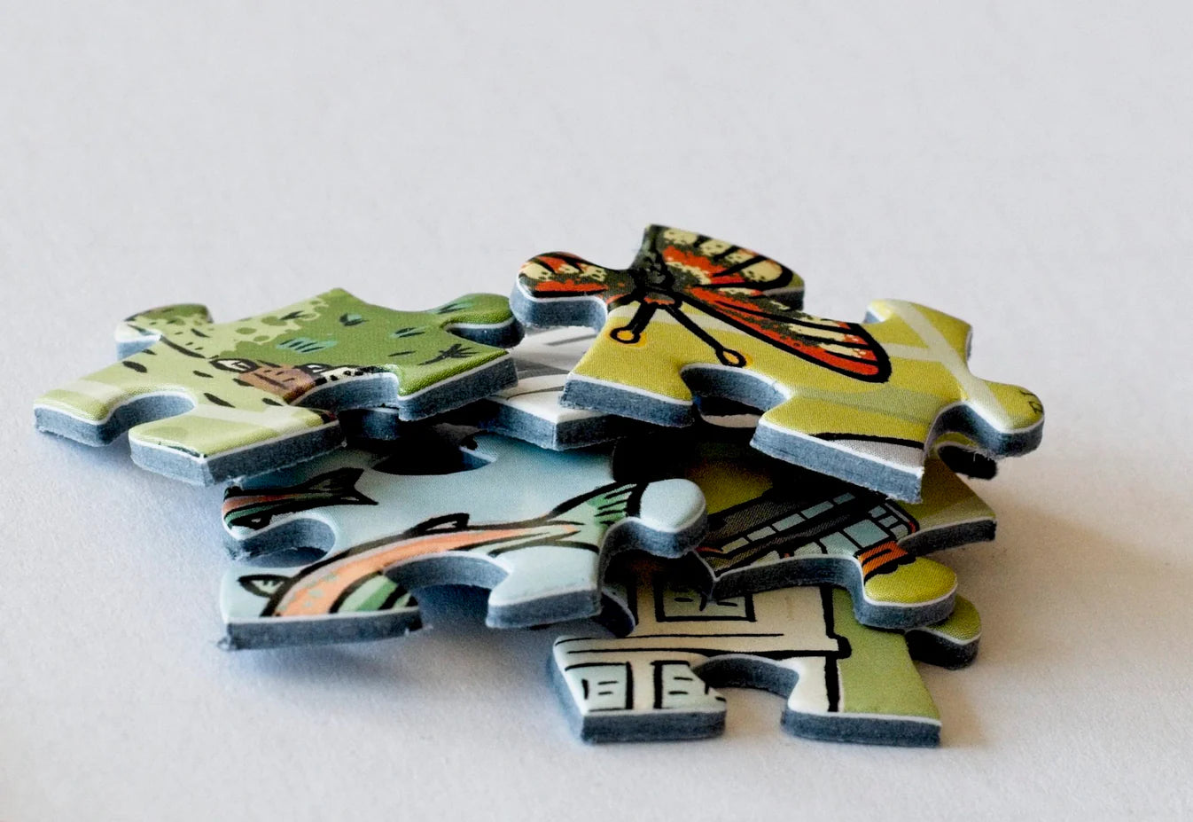 Long Lost Oakland Puzzle, a 500-Piece Illustrated History by T.L. Simons & East Bay Yesterday