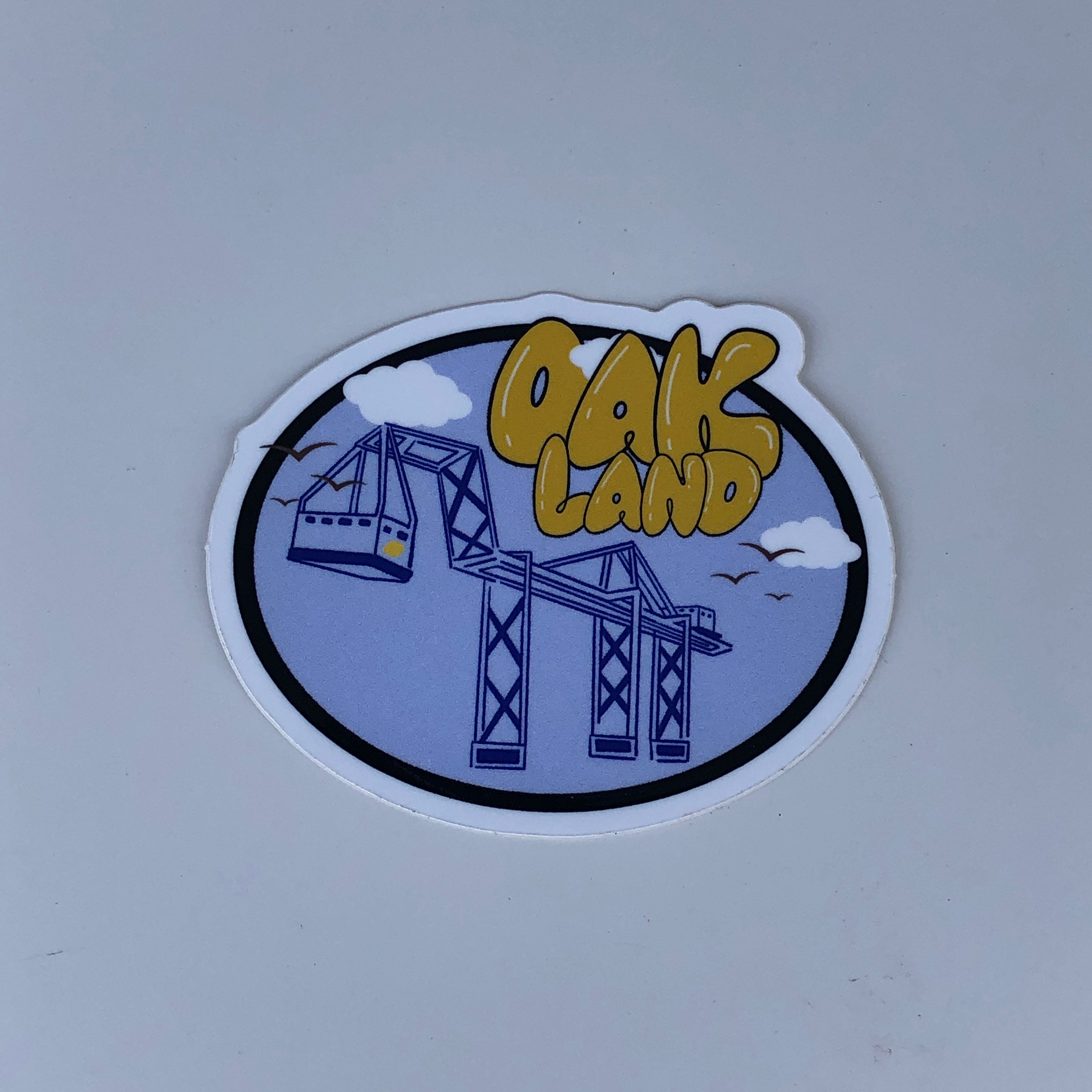 For the Love of Oakland Sticker