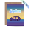 Explore Van Sticker Card