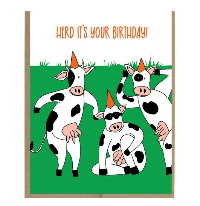 Herd it's Your Birthday Card
