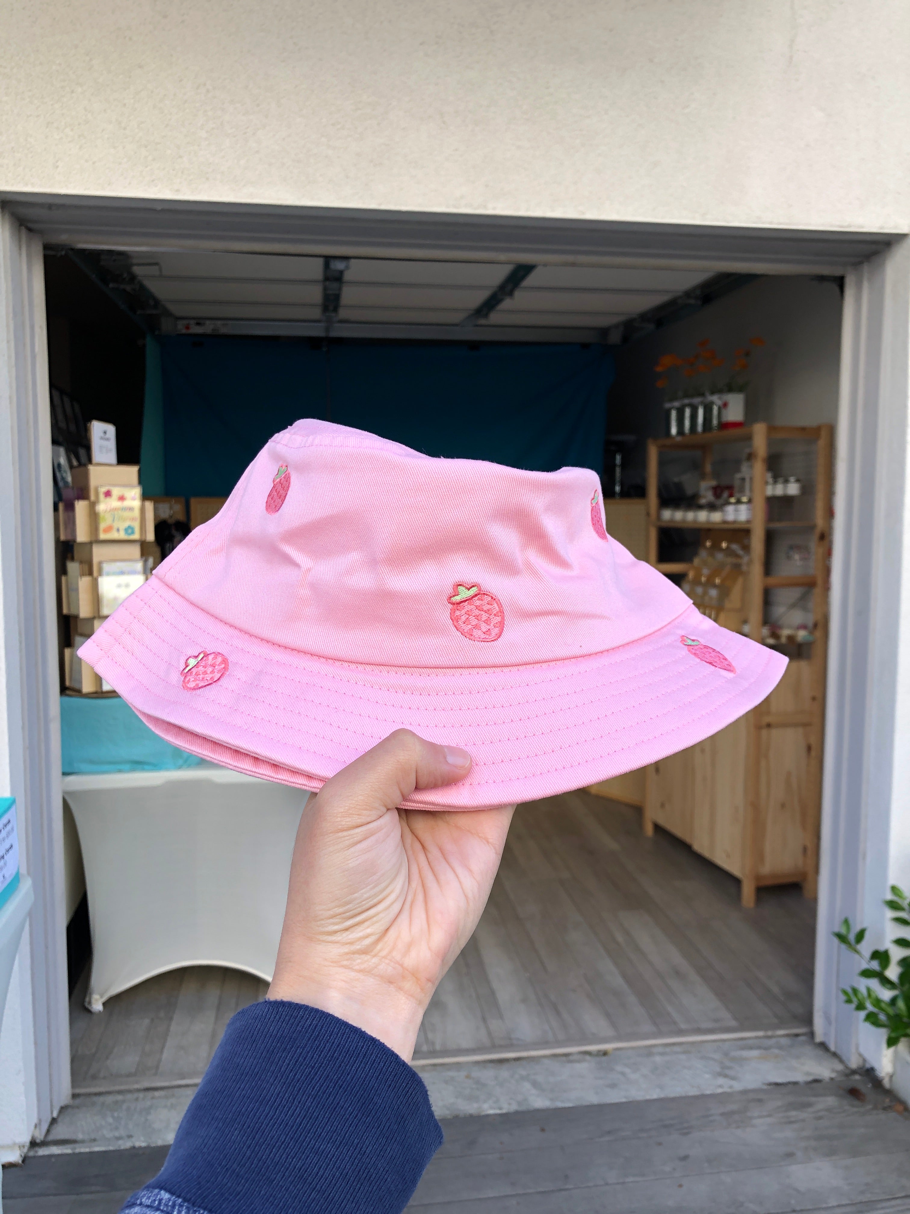 Strawberry Bucket Hat