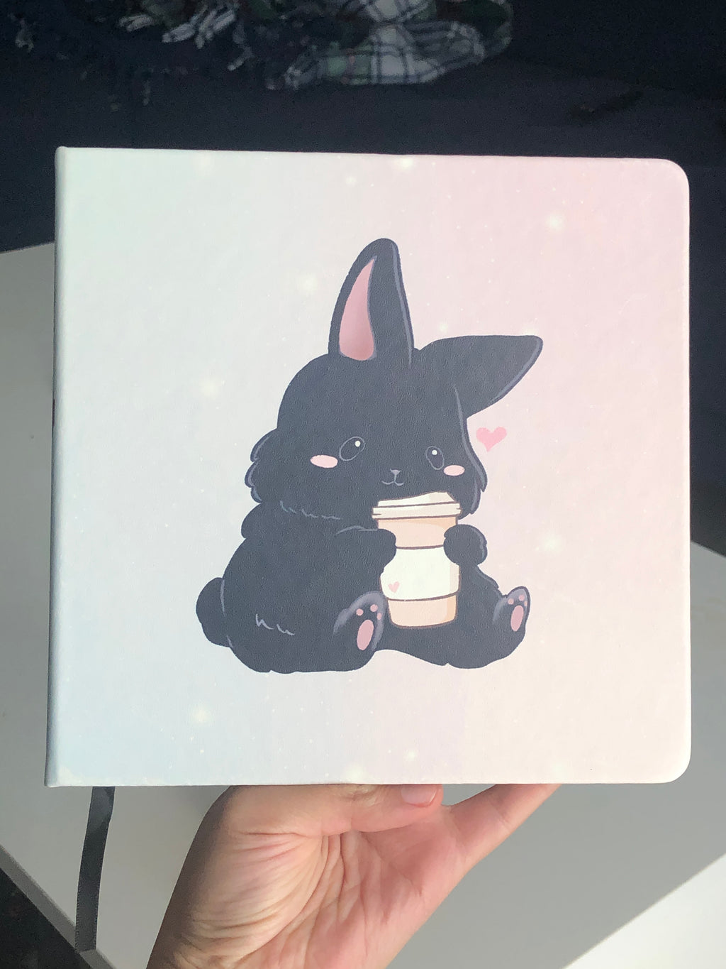 Tin Tin Needs Caffeine Dotted Journal