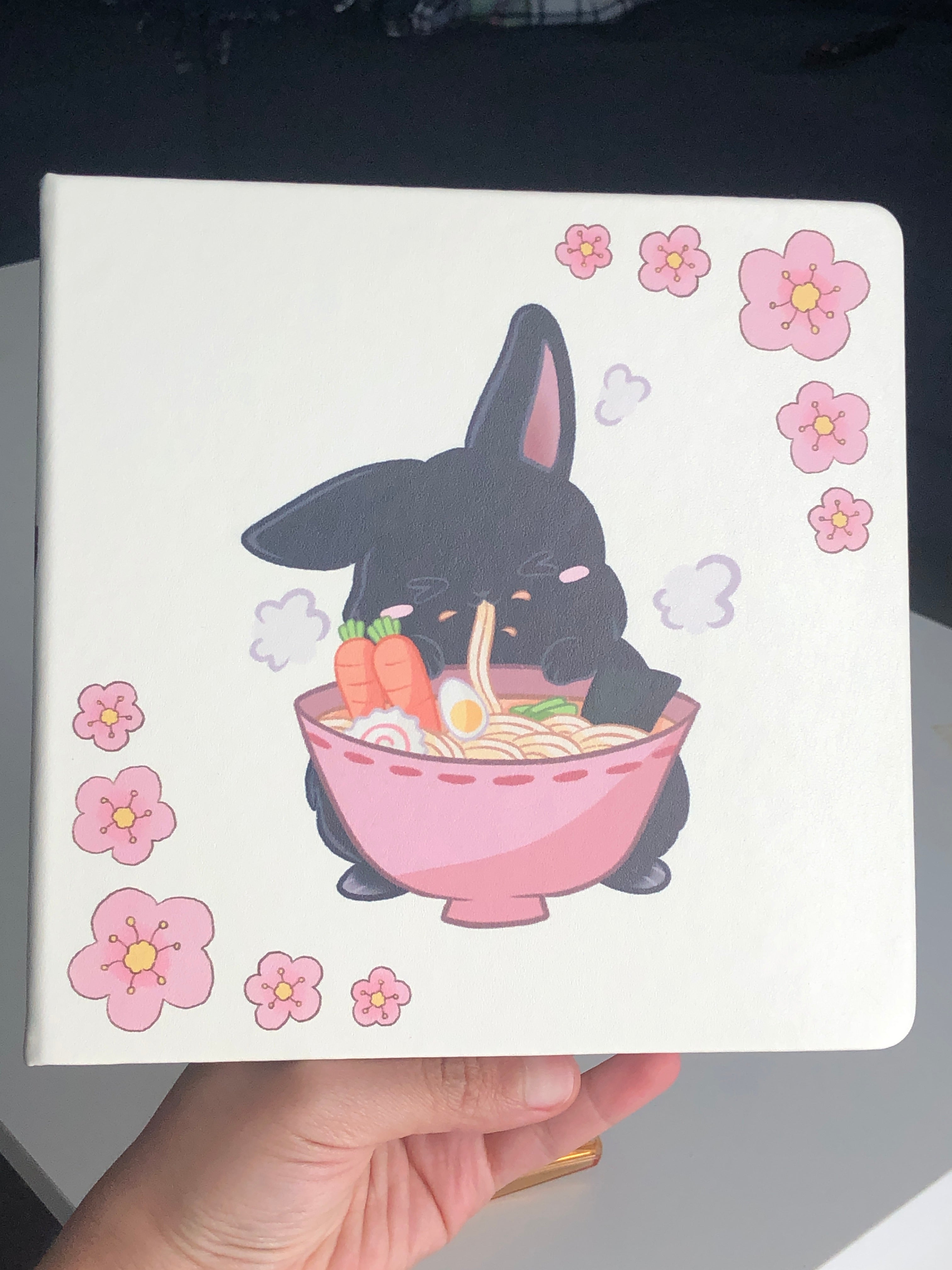 Tin Tin and Her Giant Bowl of Ramen Dotted Journal