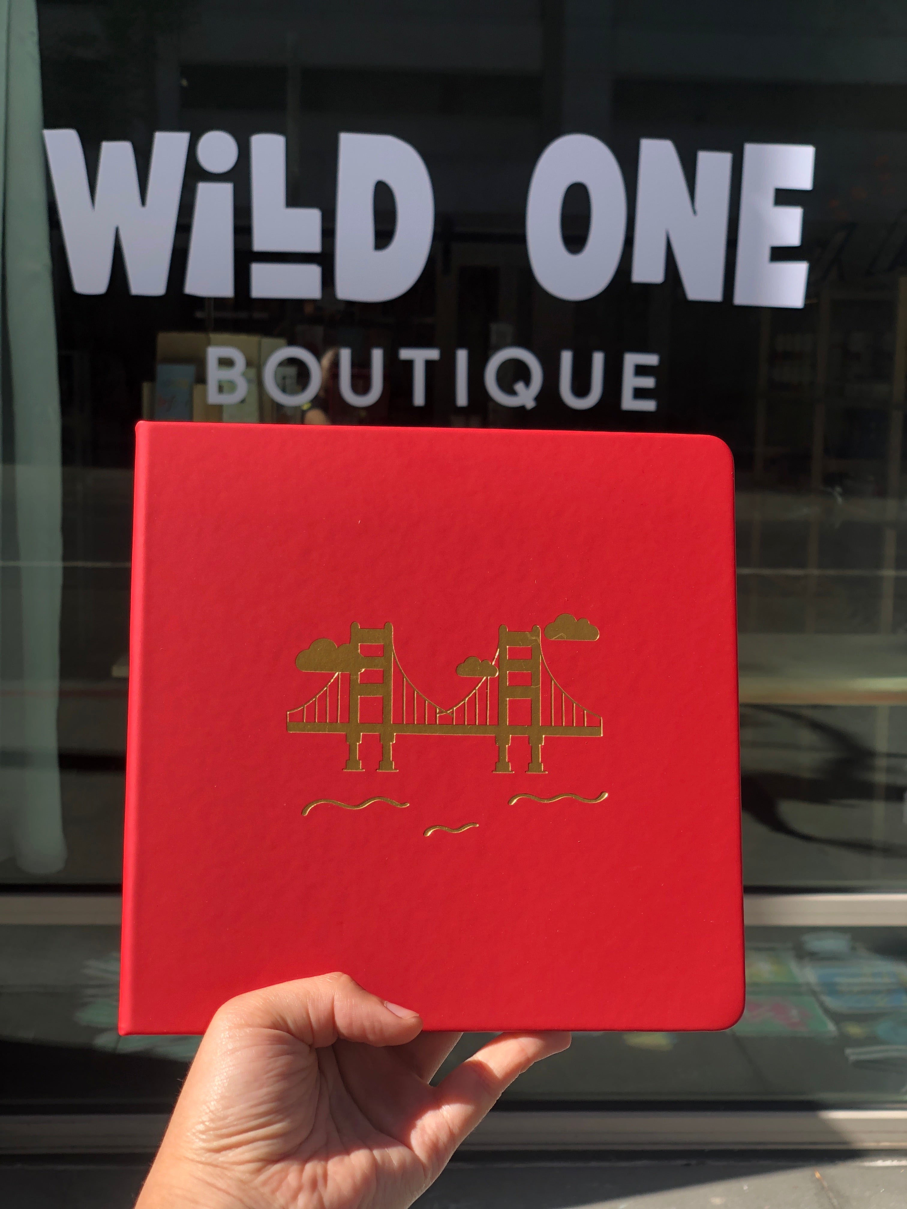 Red & Gold GGB Dotted Journal