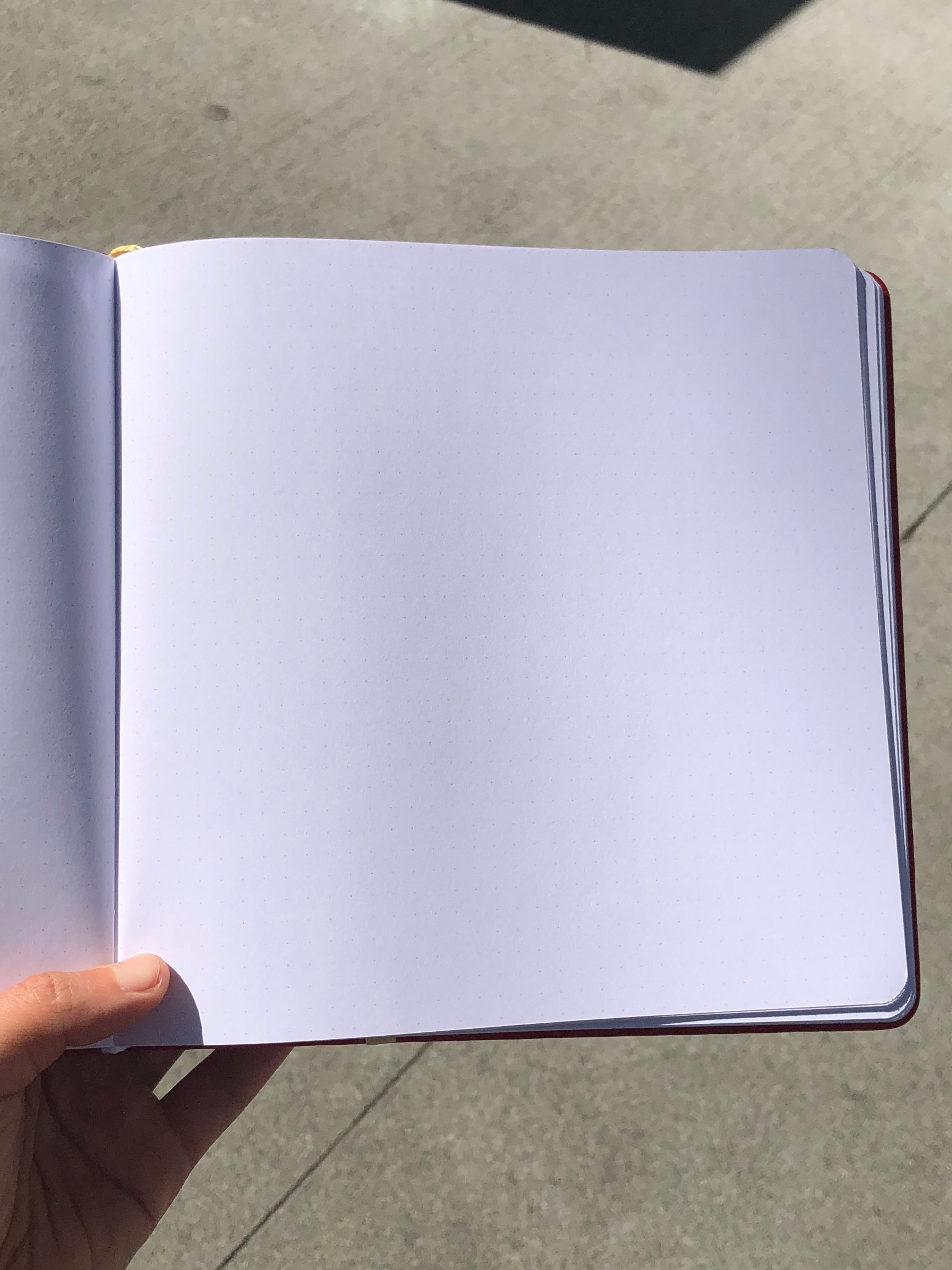Red & Gold GGB Dotted Journal