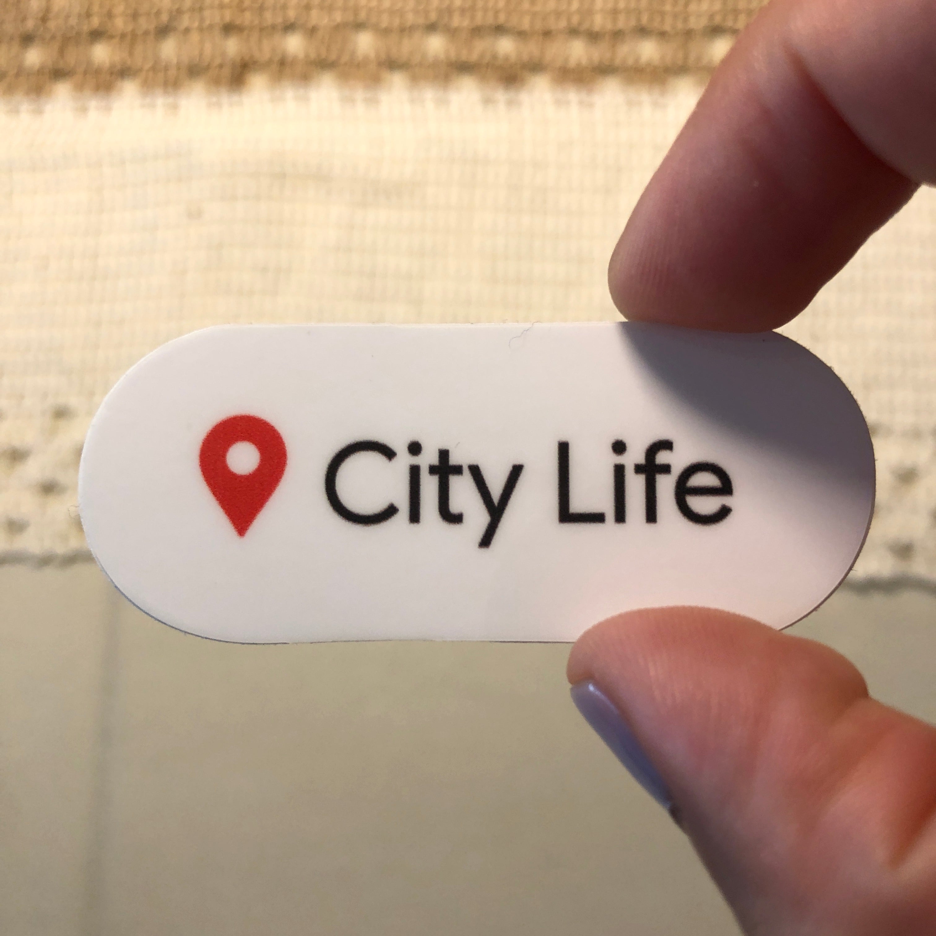 City Life Mini Sticker