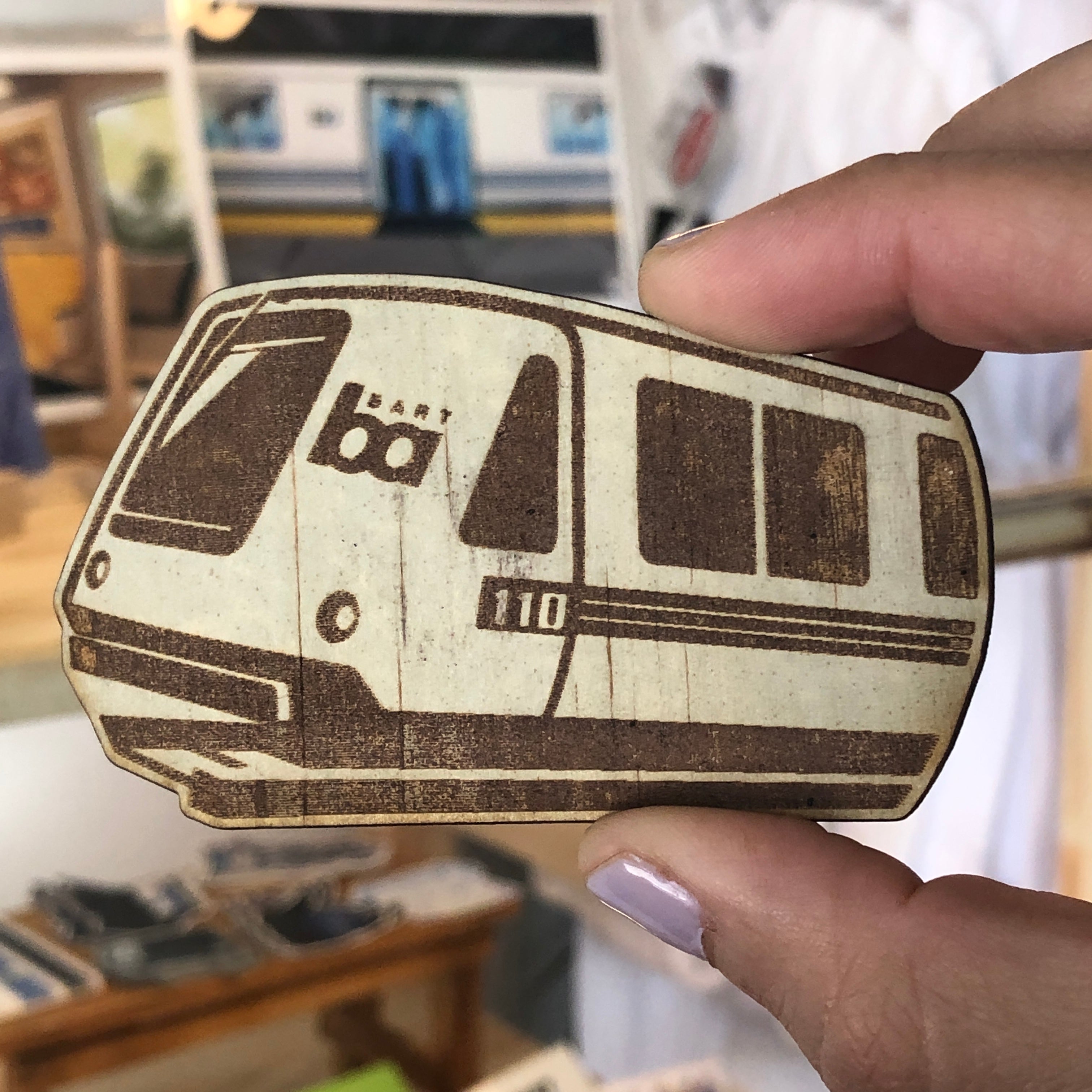 BART Legacy Train - Magnet