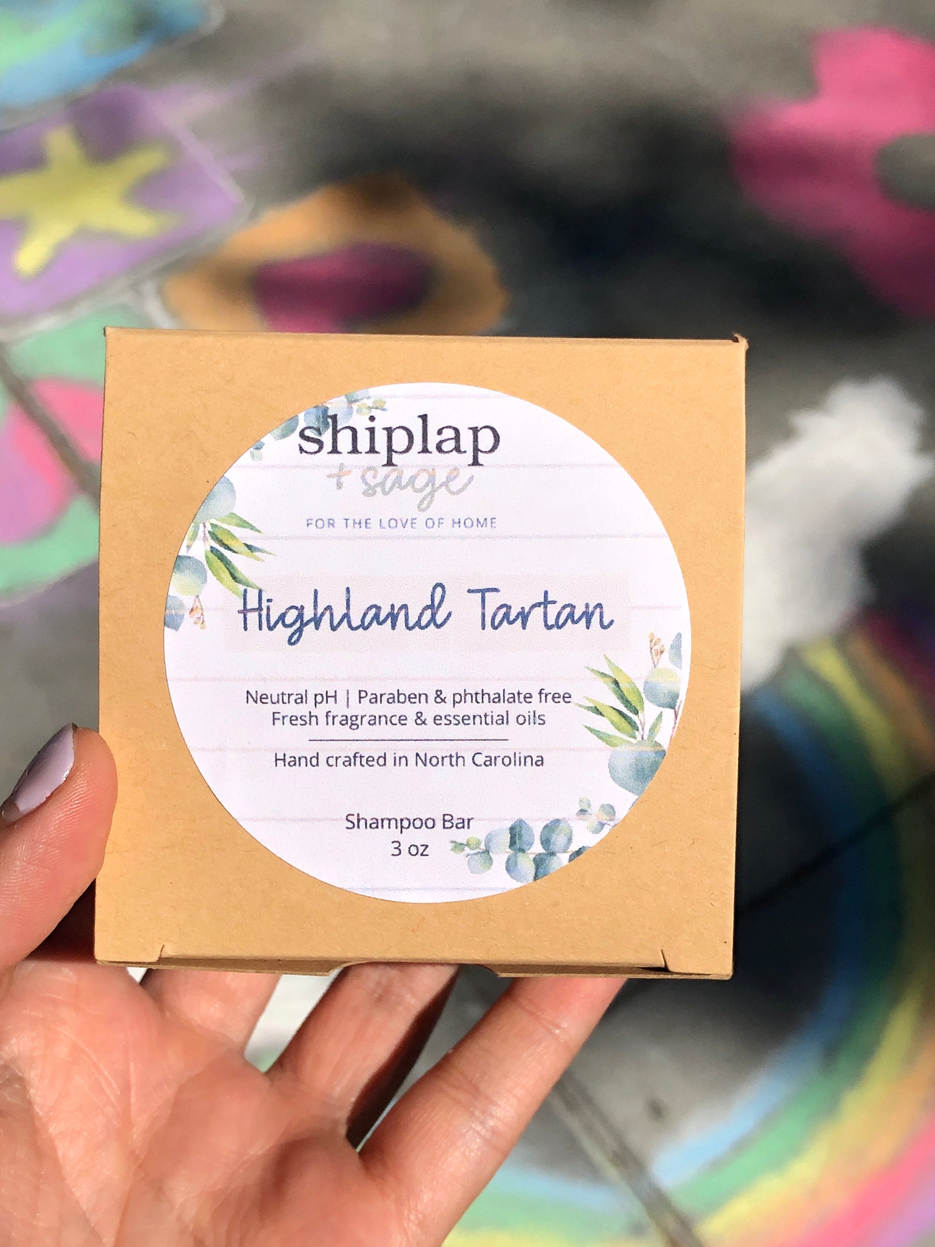 Highland Tartan Shampoo Bar