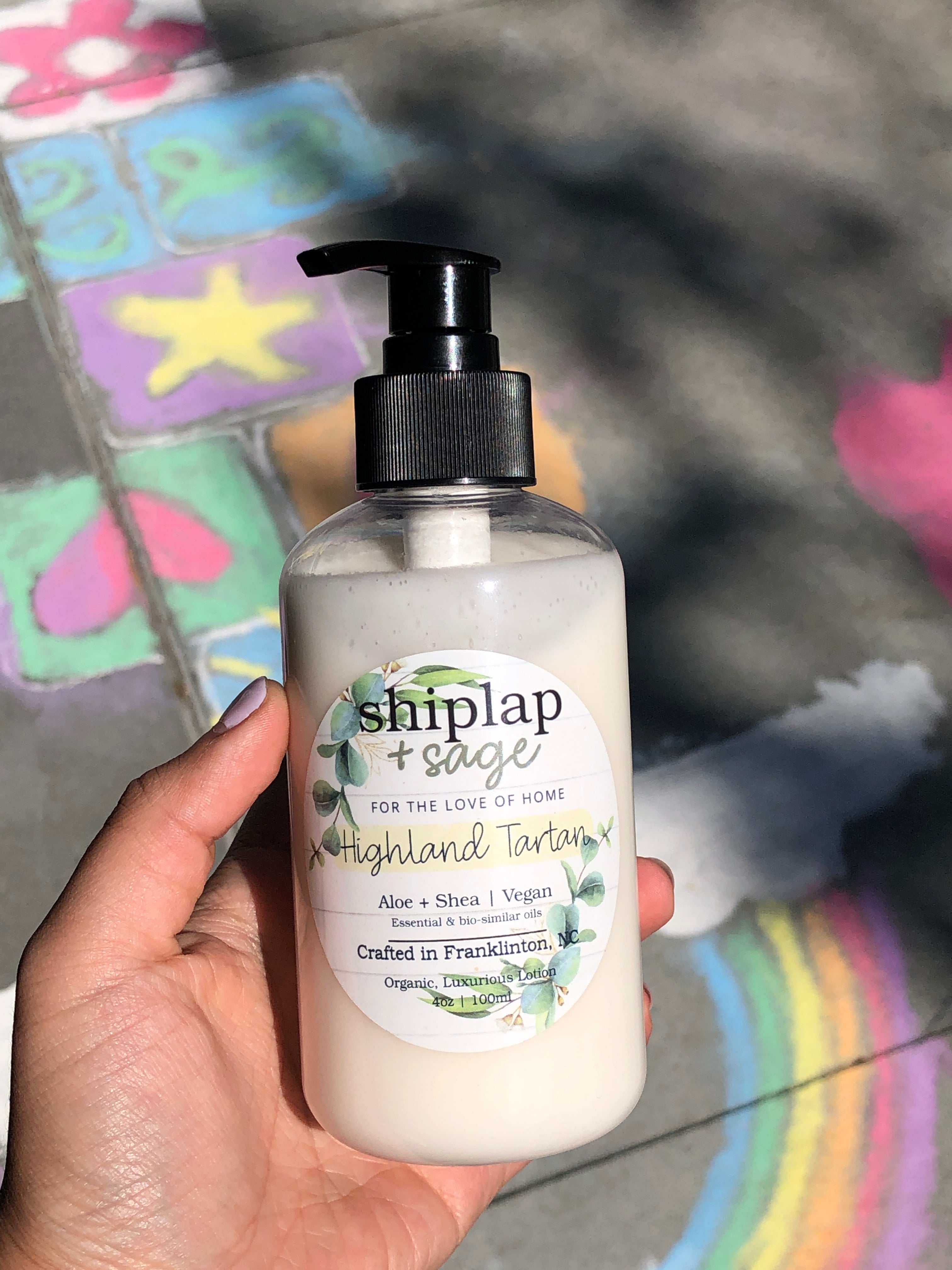 Highland Tartan Lotion