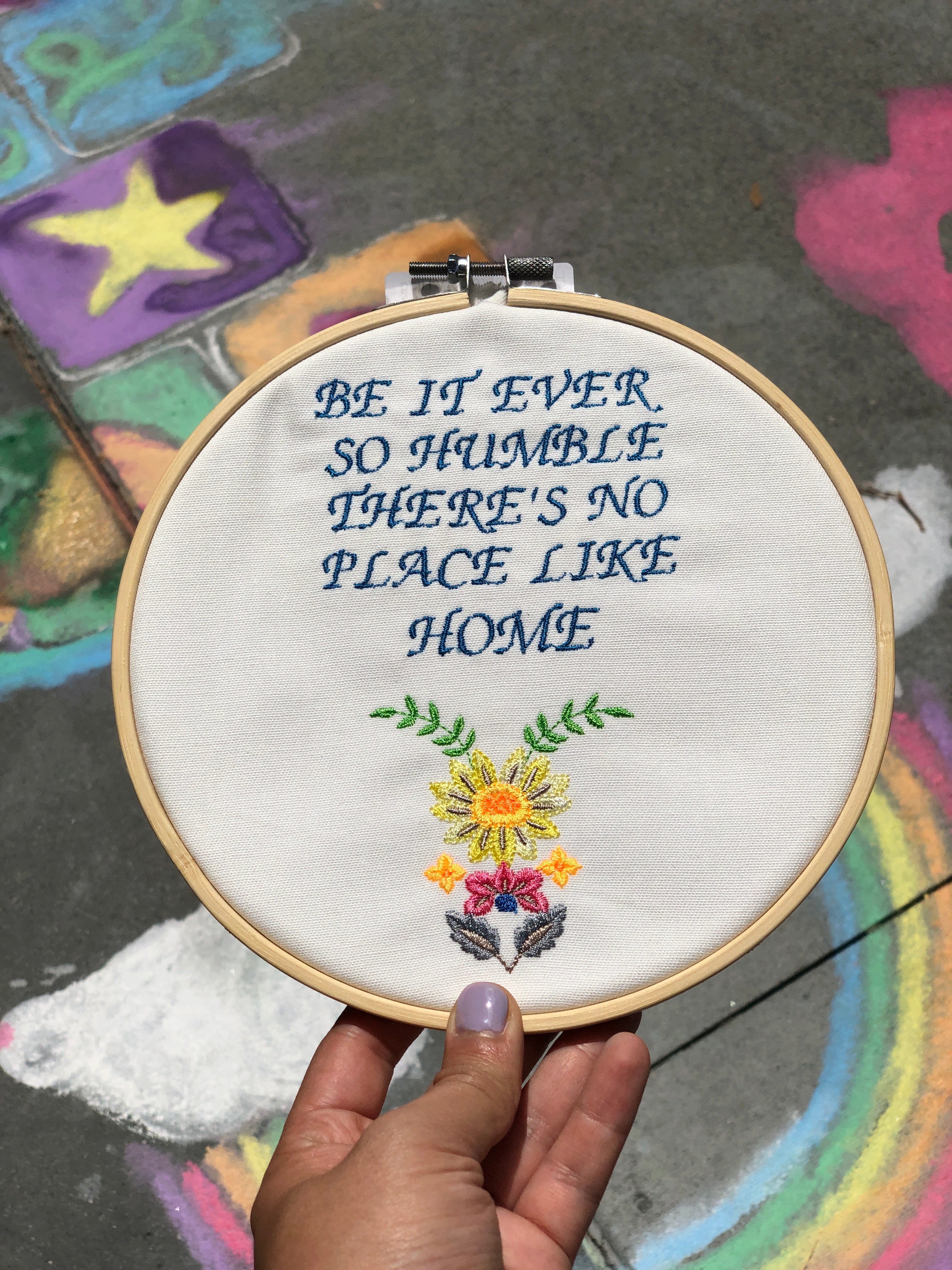 Home Embroidery Ring