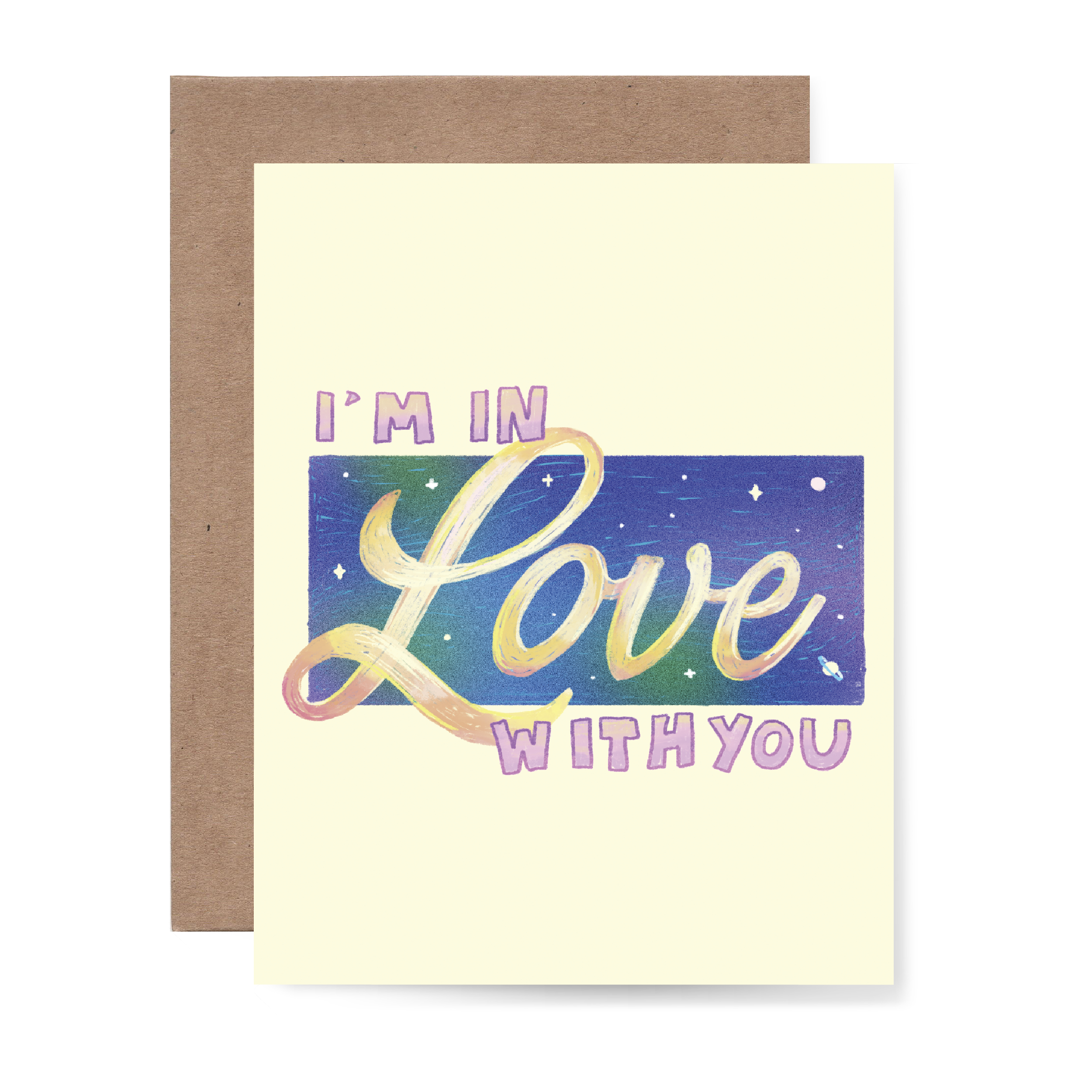 I'm in love with you Greeting Card (Copy)