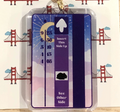 Celestial BART Epoxy Keychain