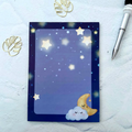 Starry Night Celestial Notepad