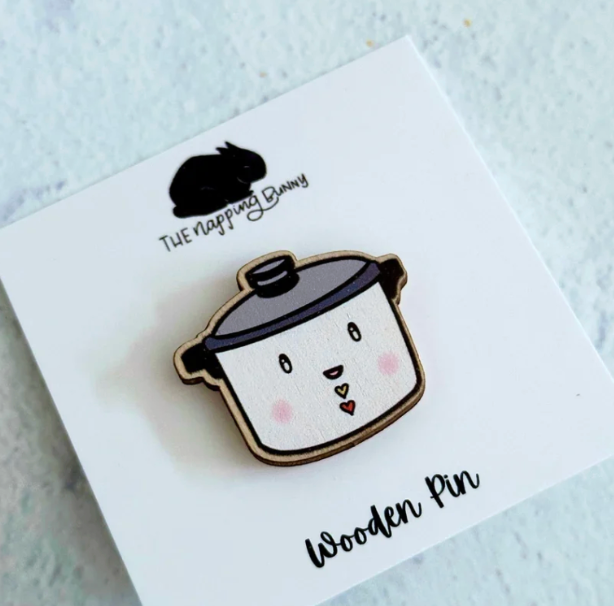 Rice Cooker Wooden Pin