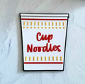 Cup Noodles Silicone Coaster Set of 4