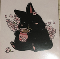 Bunny + Cup Noodles Bookmark