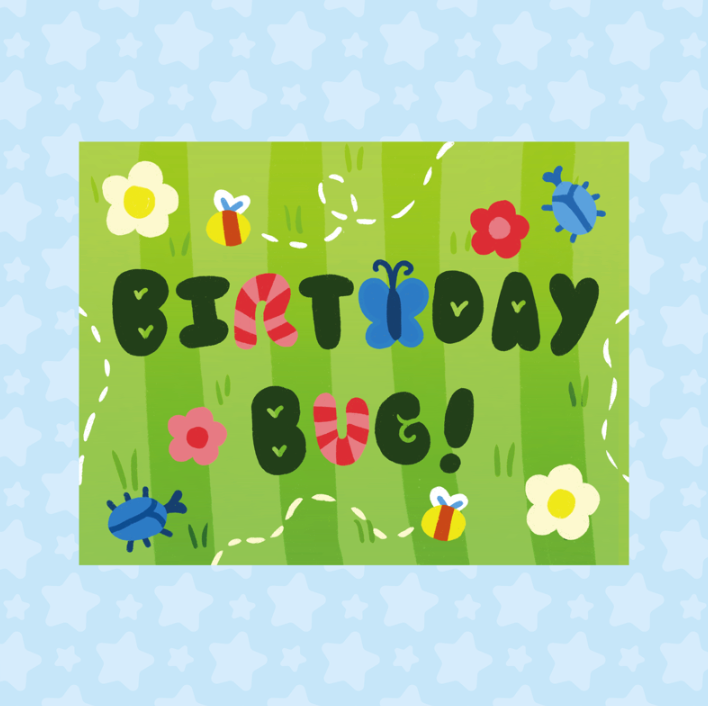 Birthday Bug Card