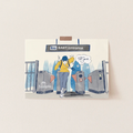 BART Morning Commute - 5x7 Print