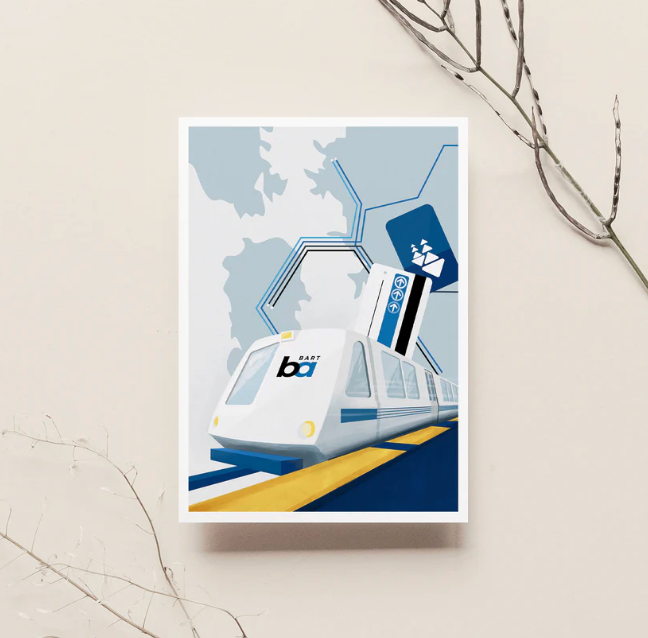 BART Train - 5x7 Print