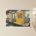 BART Afternoon Commute - 5x7 Print