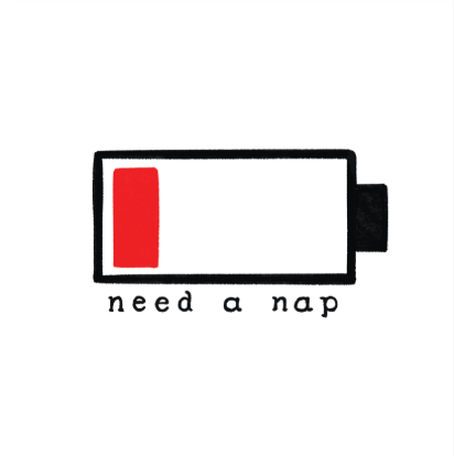 Need A Nap 8"x8" Art Print