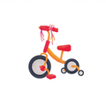 Tricycle 8"x8" Art Print