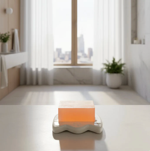 Handmade Glycerine Soap - Peach