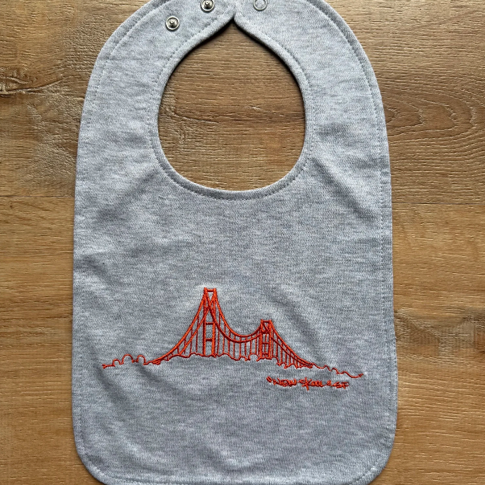 Embroidered GGB bib