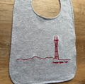 Embroidered Sutro bib