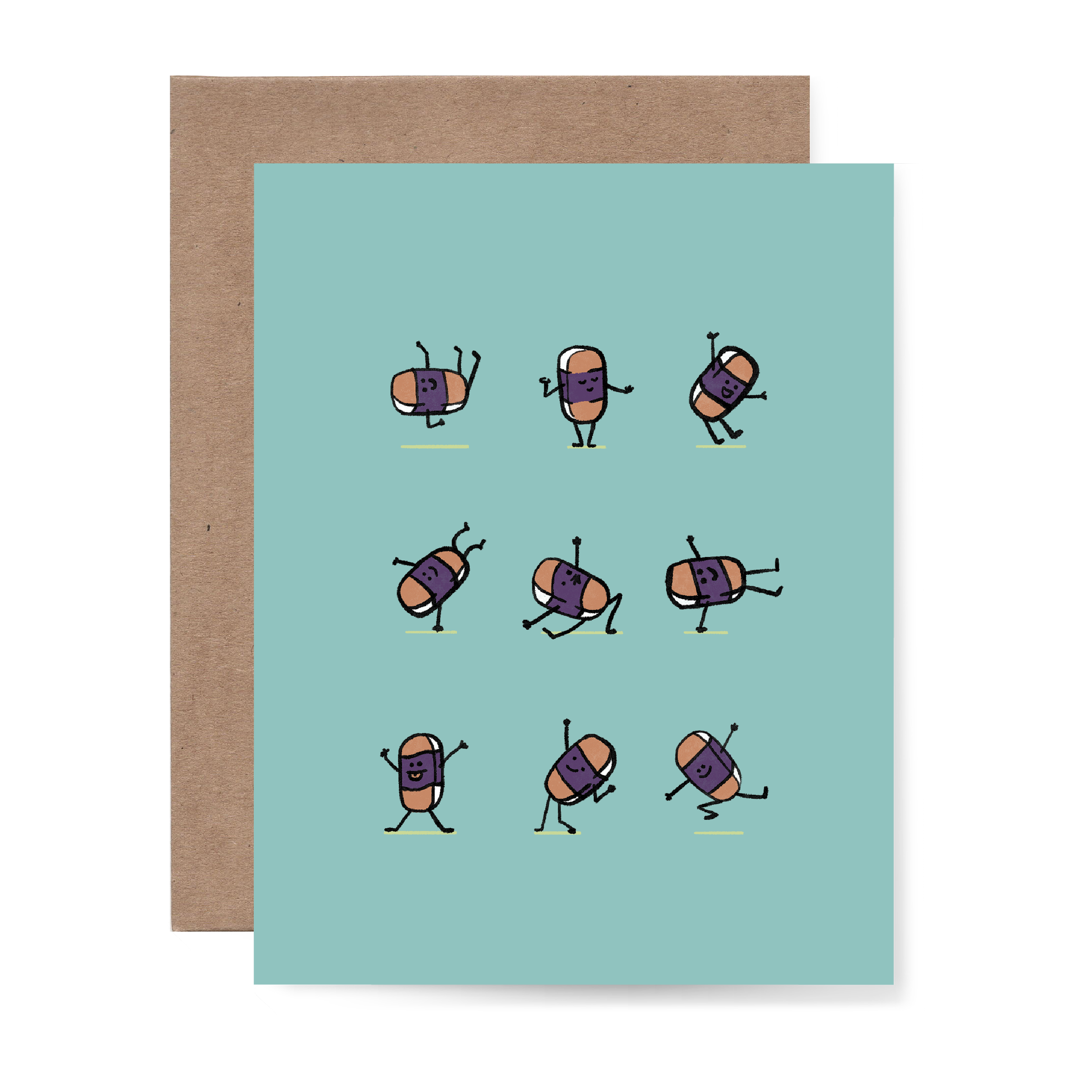 Spam Musubi Pattern Card