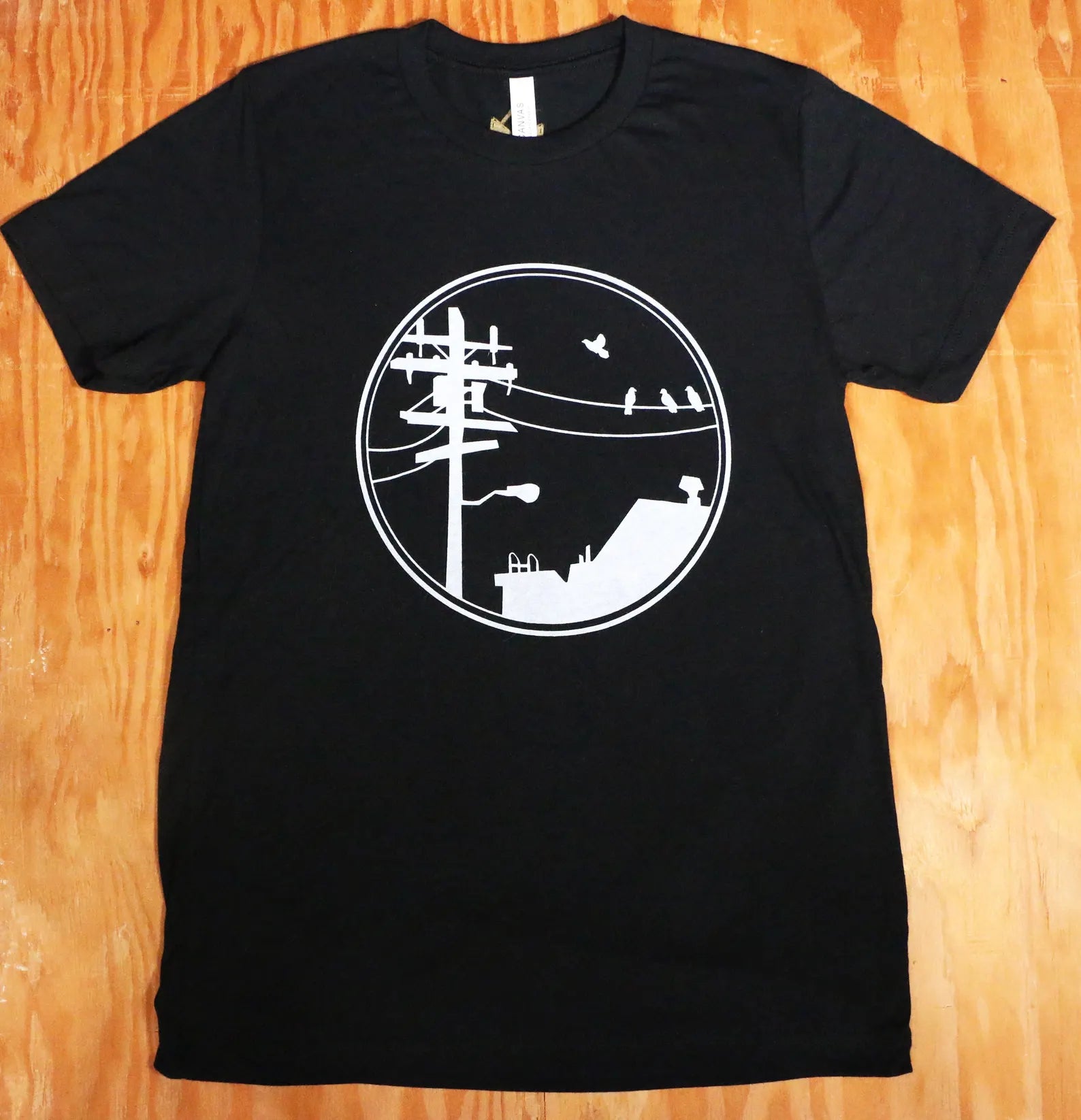 Unisex Adult T-Shirt - Telephone Pole