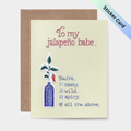 To my Jalapeño Babe Sticker Card