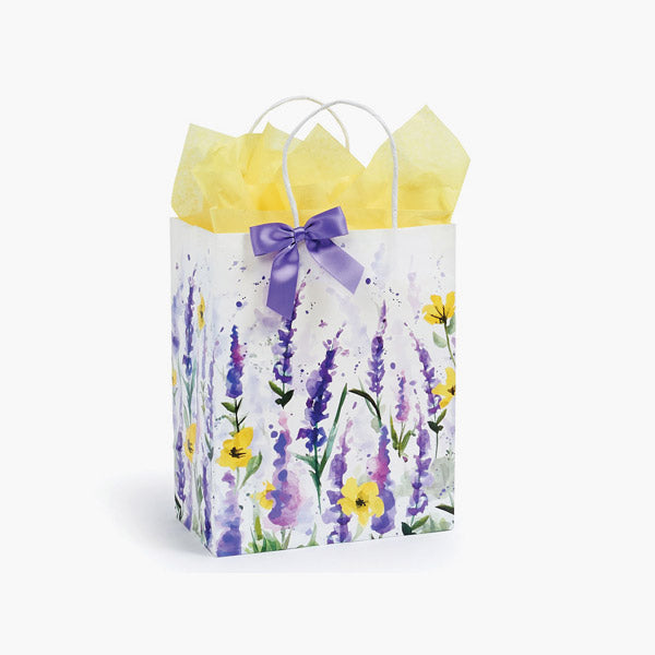 Watercolor Lavender Gift Bag