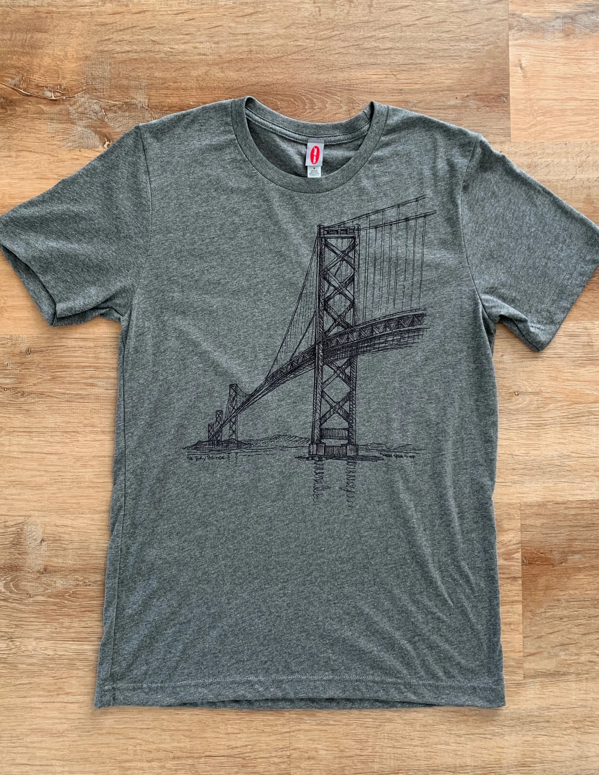Bay Bridge Sketch Tee