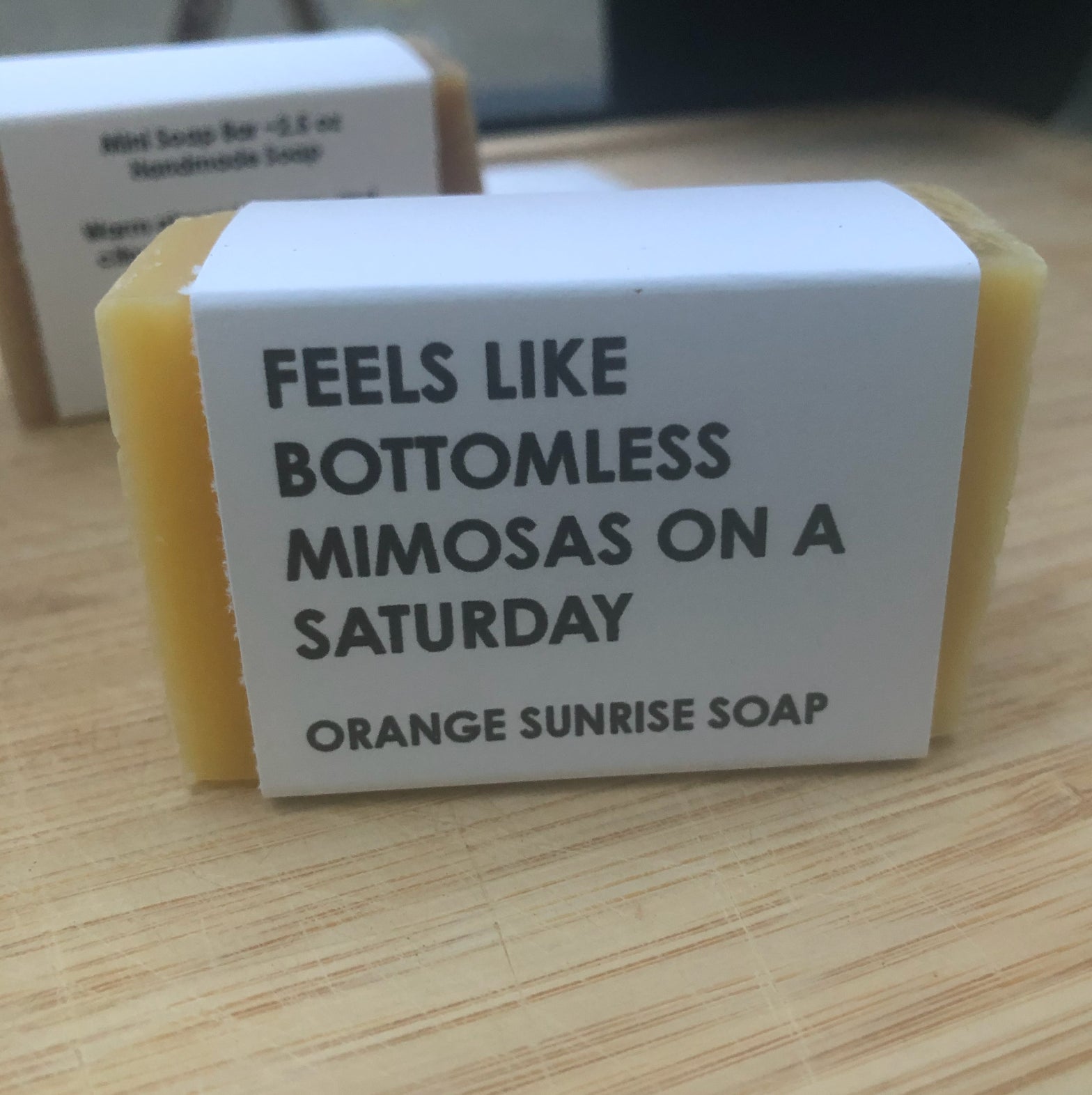 Orange Sunrise Mini Soap