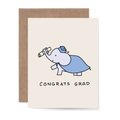 Congrats Grad Elephant Greeting Card