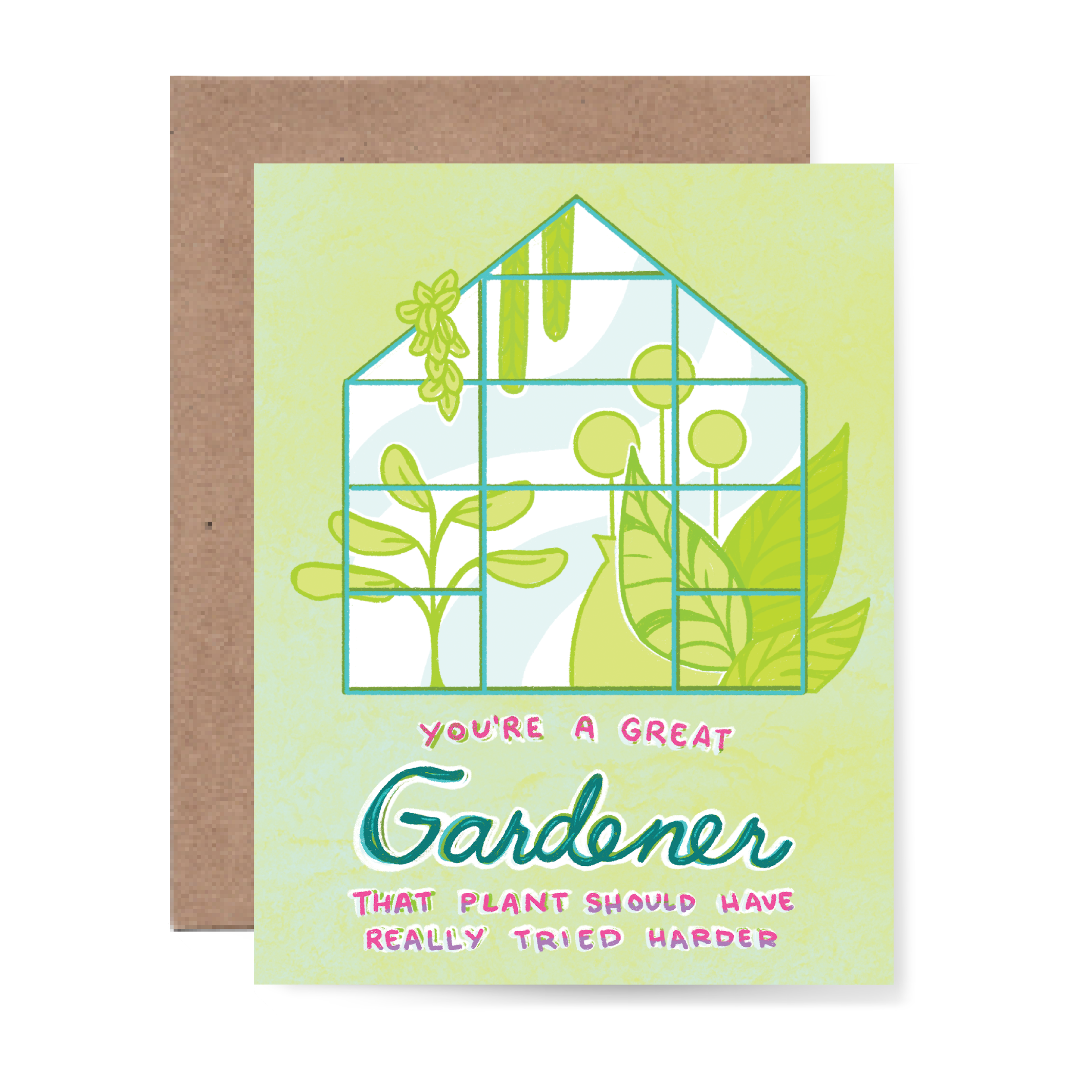 Great Gardener Greeting Card