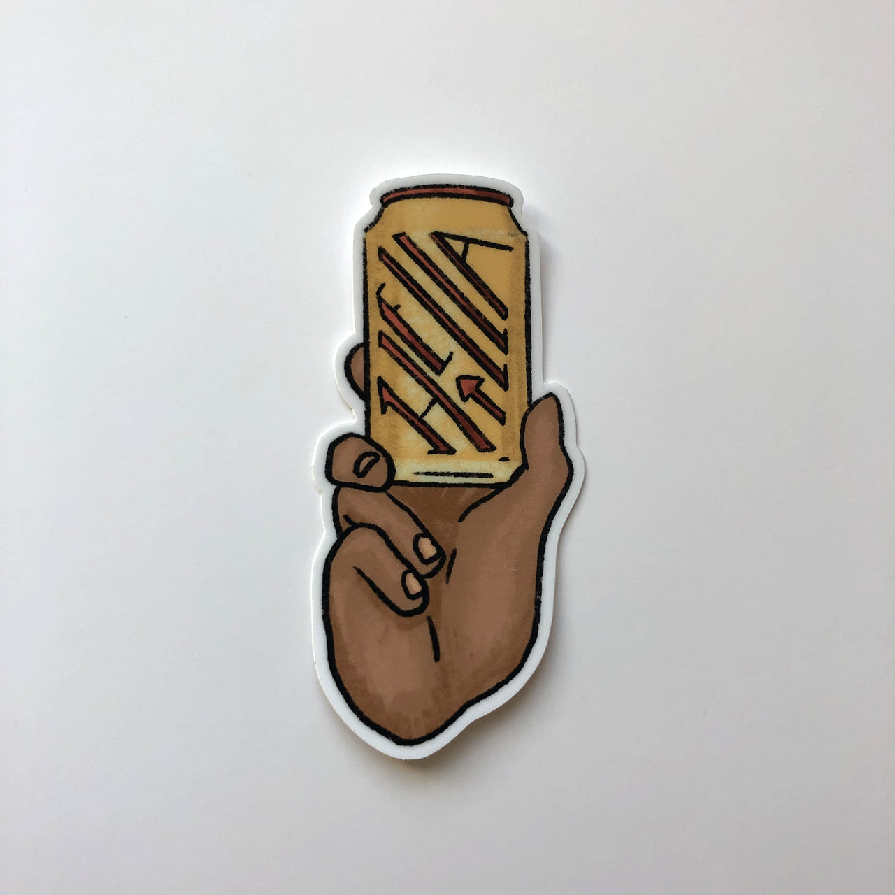Hella Can Sticker