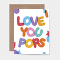 Love you Pops Greeting Card