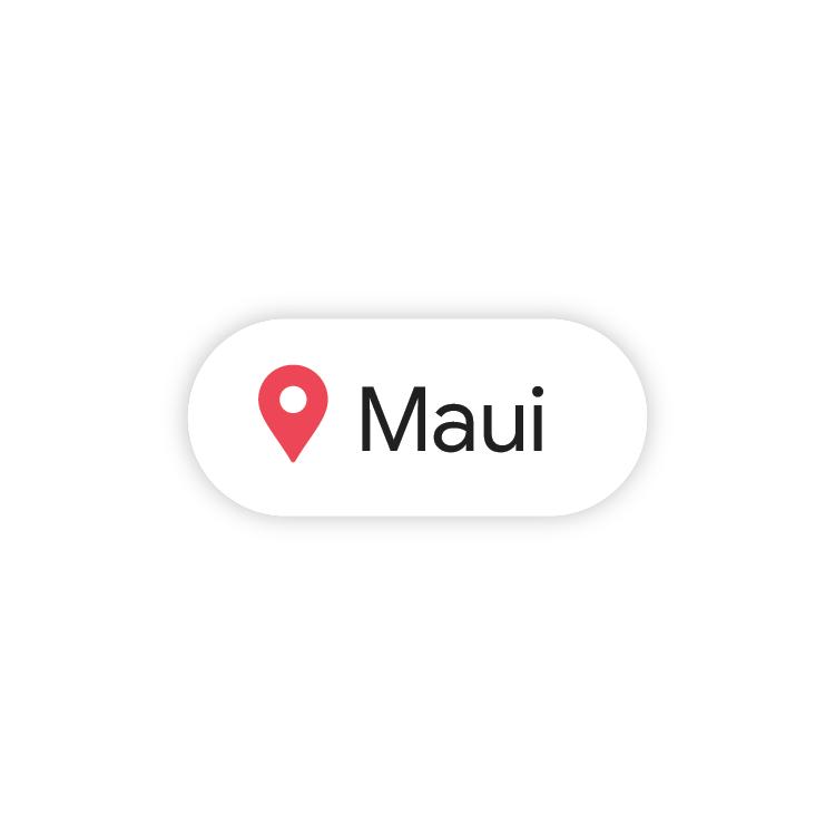 Maui Mini Sticker
