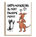 Most Pawsome Mom Card